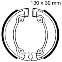 Bremsbacken mit Feder EBC oder 7860133 Alternative: 7373582 passend für: Honda XL, VT, CA