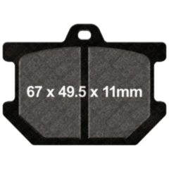 EBC Standard Bremsklötze für Motorräder