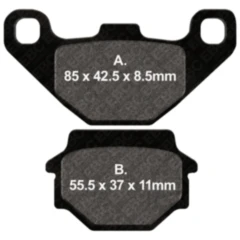 Bremsklotz Standard EBC passend für: Suzuki LT - A, LT - F 7326400