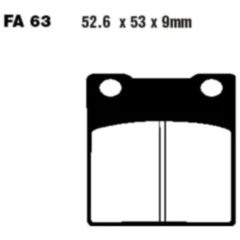 EBC Bremsklötze Standard für Motorräder 7326994
