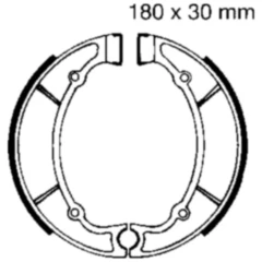 Bremsbacken mit Feder für: EBC Altn 7860406