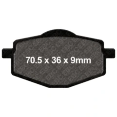 Bremsklotz Standard Scooter EBC passend für: Rex RS (900, 700, 250), SC, Speedy