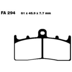 Bremsklotz Sinter EPFA EBC passend für: BMW R, K, Kawasaki ZRX