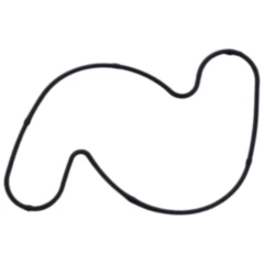 Wasserpumpe Deckel Dichtung Originalersatzteil