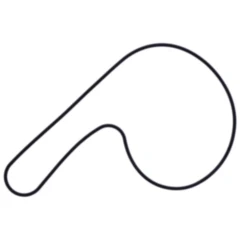 Dichtung Wasserpumpe Deckel Originalersatzteil passend für: Honda TRX