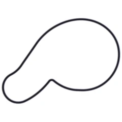 Wasserpumpendeckeldichtung Originalersatzteil 7347383