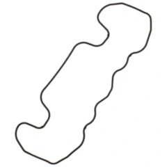 Ventildeckeldichtung Athena passend für: Honda CB 7347867