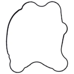 Ventildeckeldichtung vorne+hinten Originalersatzteil passend für: Indian Chief, Chieftain, Roadmaster