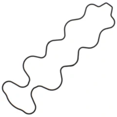 Ventildeckeldichtung Athena passend für: Honda CB 7347925