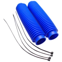 Faltenbalg Set 350x34 für Motorräder blau