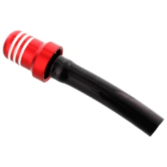 Entlüfterschlauch Aluminium Rot für Motorräder JMP