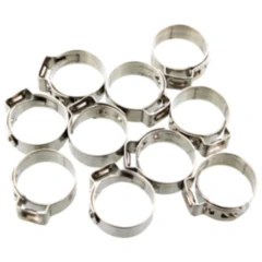 Lochbandklemmen 16.0 JMP Edelstahl 7 mm, 10 Stück