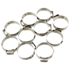 Lochbandklemmen 25.0 JMP Edelstahl 7 mm - 10 Stück