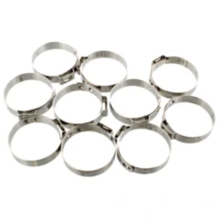 Lochbandklemmen aus Edelstahl 31.2 JMP, Breite 7 mm, 10 Stück