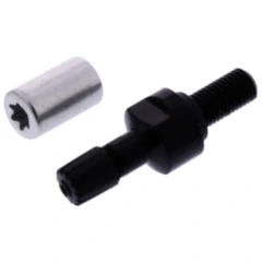 Reifenventil Gerade Schrader für RDKS 11.5 mm schwarz