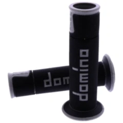 Griffgummi A450 schwarz/grau für Motorräder D.22/26 mm offen