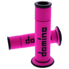 Griffgummi A450 Schwarz/Rosa für Motorräder