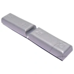 Klebegewicht Zink für Motorräder - 25G Selbstklebend - Packung mit 25