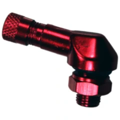 Winkelventil Aluminium JMP rot 8.3 mm für Motorräder
