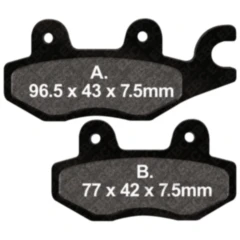 Bremsklotz Standard Scooter EBC passend für: Peugeot Vox