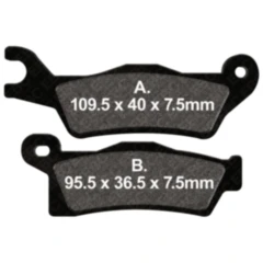 Bremsklotz Standard EBC passend für: CAN - AM Outlander, Renegade 7370040