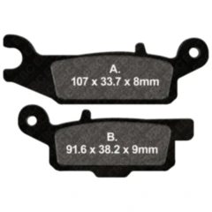 Bremsklotz Standard EBC passend für: Yamaha YFM 7370064