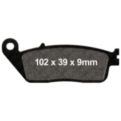 Bremsklotz Semi - Sinter V EBC passend für: Triumph Bonneville, Thruxton, Speedmaster