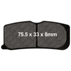 EBC Bremsklotz Semi-Sinter V für Cruiser und Touring Bikes