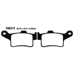 Bremsklötz Sinter HH EBC für Motorräder