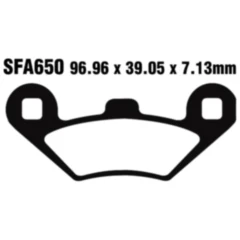 Bremsklotz Standard Scooter EBC passend für: Peugeot Metropolis