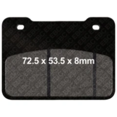 Bremsklotz Sinter HH Scooter EBC passend für: SYM Maxsym, Wolf, CR, Aeon Elite