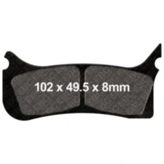 Bremsklotz Sinter MX - S EBC passend für: Husaberg FS