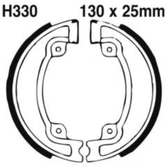 Bremsbacken mit Feder EBC gerillt passend für: Honda XL, CR, CG, XR, E - Ton EXL, DXL