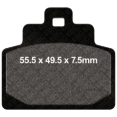 Bremsklotz Carbon Scooter EBC Alternative: 7870134 passend für: Piaggio MP3