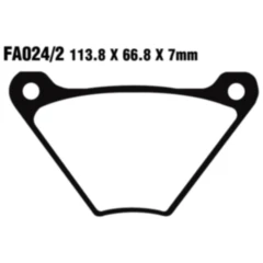 EBC Standard Bremsklötze für Motorräder 7370547