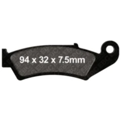 Bremsklotz Standard EBC Alternative: 7871858 passend für: Honda NX, CR, XR