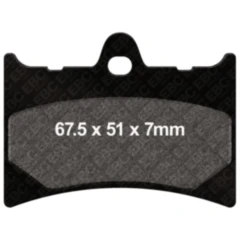 Bremsklotz Standard EBC Alternative: 7872112 passend für: Aprilia RS, AF1, Tuono