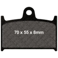 Bremsklotz Sinter HH EBC Alternative: 7873359 passend für: MZ/MUZ 1000