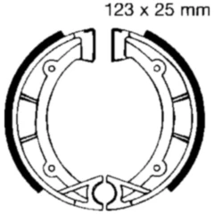 Bremsbacken mit Feder EBC passend für: Hercules Ultra, Supra