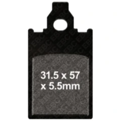 Bremsklotz Standard EBC Alternative: 7871890 passend für: Malaguti F (12, 15), Centro, CR1