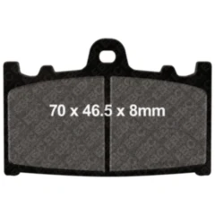 Bremsklotz Standard EBC Alternative: 7872336 passend für: Kawasaki ZZR, VN, ZXR