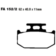 Bremsklötze EBC Sinter für Off-Road-Motorräder
