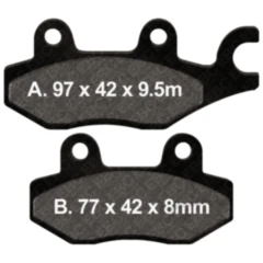 Bremsklotz Standard EBC passend für: Cagiva Navigator, Canyon, Elefant