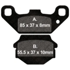 Bremsklotz Standard EBC passend für: Kawasaki KFX, KEF, Suzuki LT