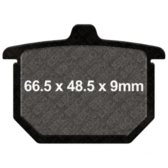 Bremsklotz Semi - Sinter V EBC passend für: Honda CB, CX, GL