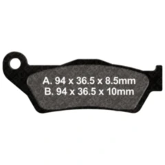 Bremsklotz Semi - Sinter V EBC passend für: BMW R, S, K, M