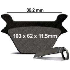 Bremsklötze Standard für Motorrad