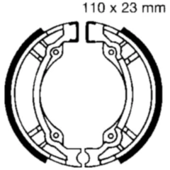 Bremsbacken ohne Feder EBC passend für: PGO T - Rex, Big Max, G - Max, TGB Tapo, F409, High Wheels