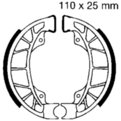 Bremsbacken ohne Feder EBC Alternative: 7860893 passend für: Piaggio Zip, NRG, TPH