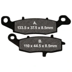 Bremsklotz Sinter EPFA EBC passend für: Kawasaki VN, ER - 6F, ER - 6N, CFMOTO NK, TK